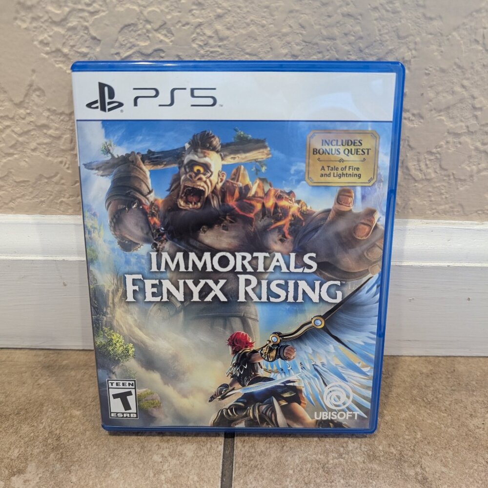 Immortals Fenyx Rising PlayStation 5 Standard Edition Physical Blu-ray Disc Ubis